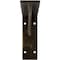 Ekena Millwork Embrey Steel Bracket, Antiqued Pale Gold 2"W x 16"D x 6 1/2"H BKTM02X16X06EBAPG - alternate 10